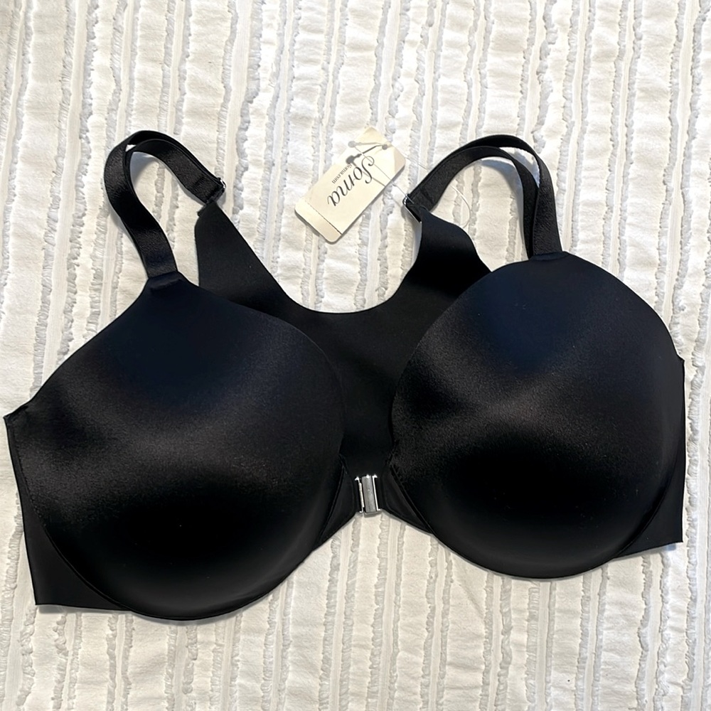 Soma Vanishing Back Full Coverage Bra Black 36DD